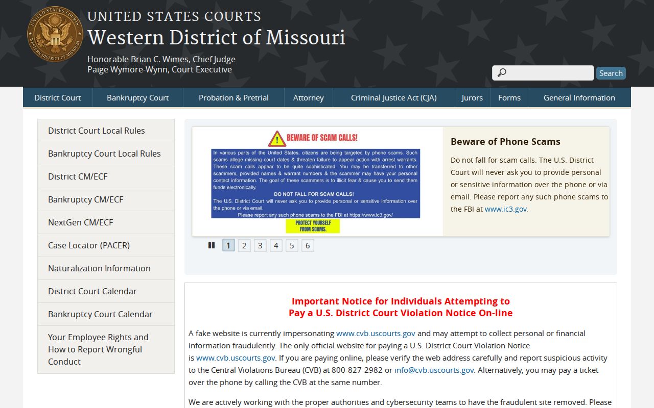 Newton County Diamond court docket Western District federal court route