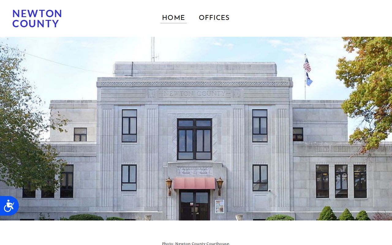 Newton County court docket community, courthouse-access, and county-identity information